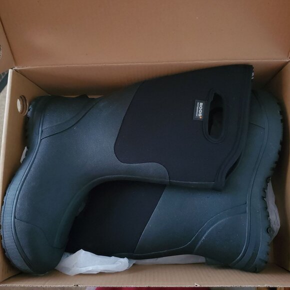 Bogs Men 13 Boots Classic Ultra High Insulated Waterproof Shoes Outdoor Rainboot